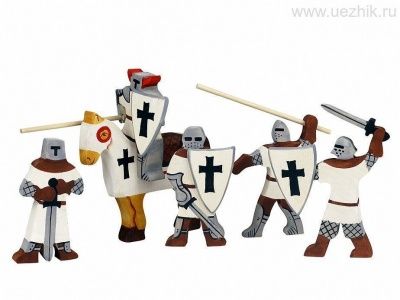Игровой набор "Крестоносцы (рыцари)" 