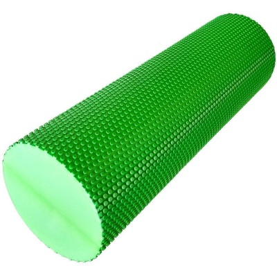 SPORTEX Пенный чудо ролл для массажа (foam roller) Премиум зеленый 45x15cm 