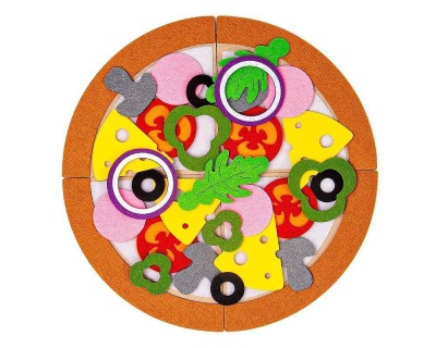 Игровой набор из фетра "Пицца"