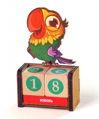Вечный календарь Попугай