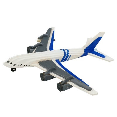 3D пазл-раскраска «Самолет»