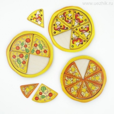 Игровой набор "3 пиццы" 